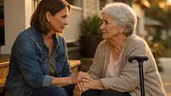 How to talk to aging parents when they say they’re fine